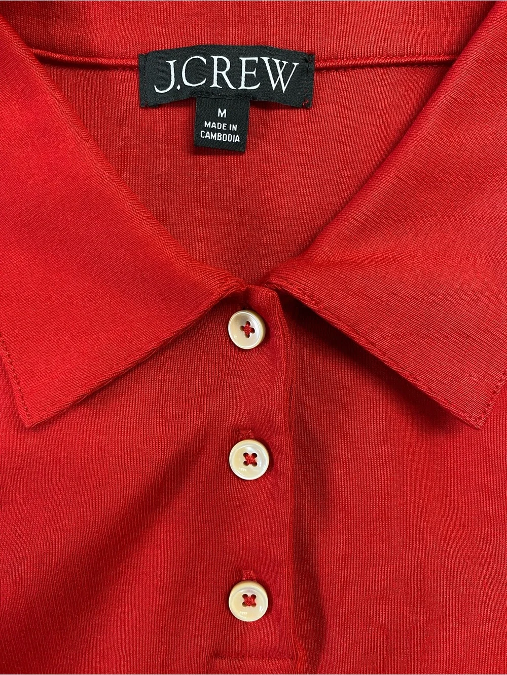 J. Crew Perfect-Fit Shrunken Polo Shirt
